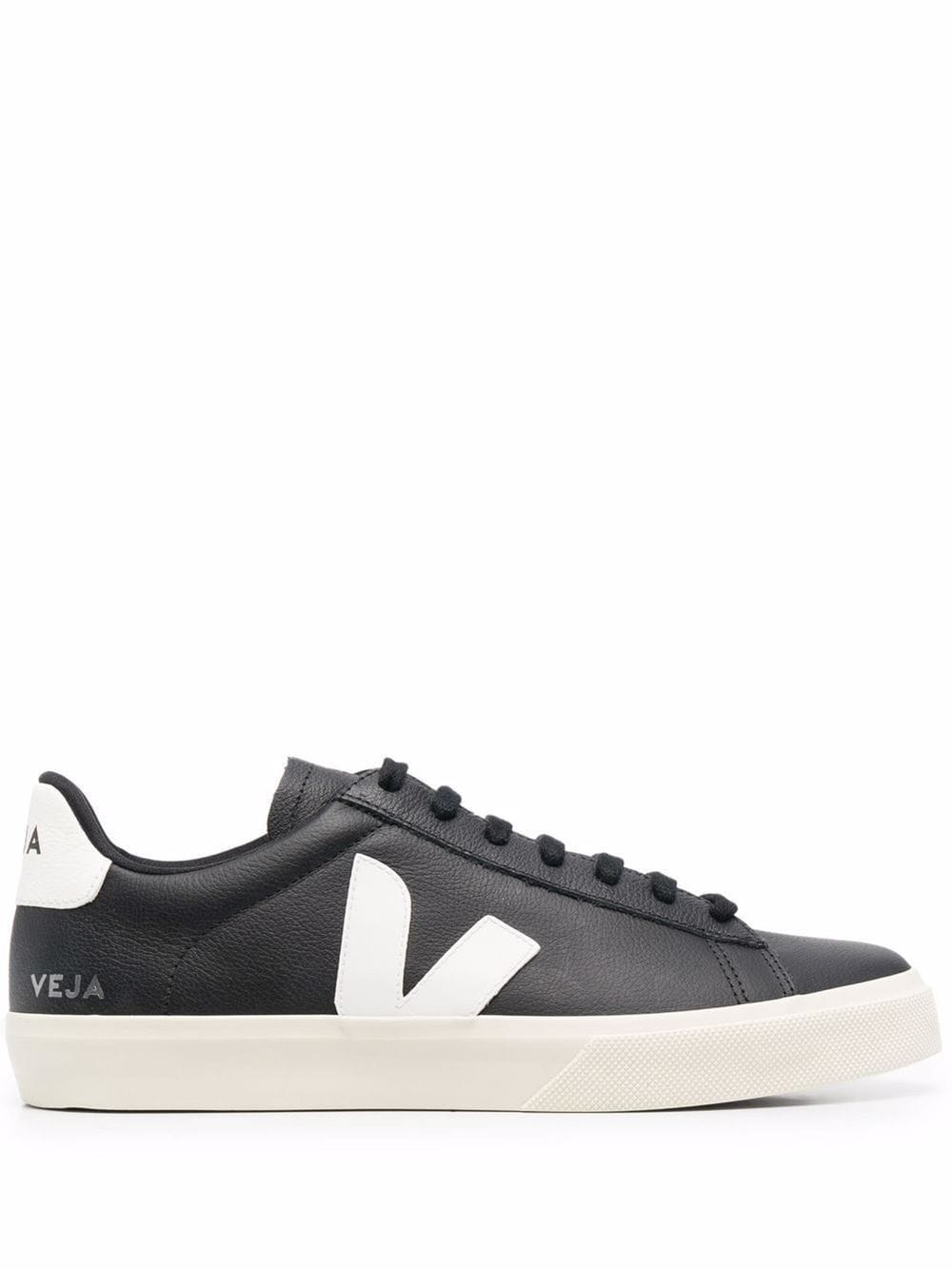 Shop Veja Campo Chromefree Sneakers In Black