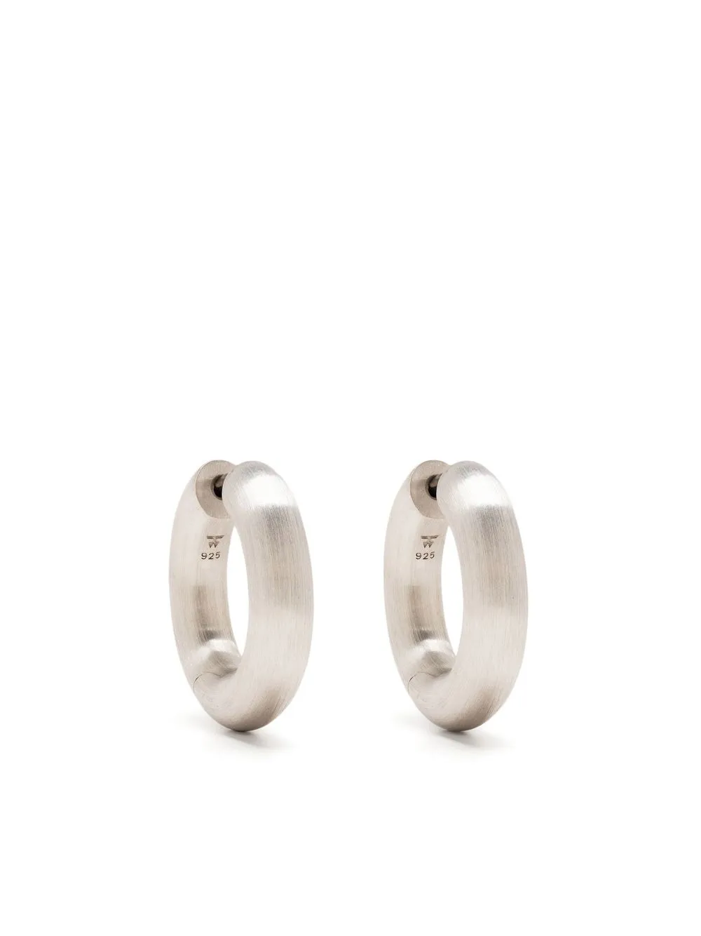 

Tom Wood Chunky Hoop earrings - Silver