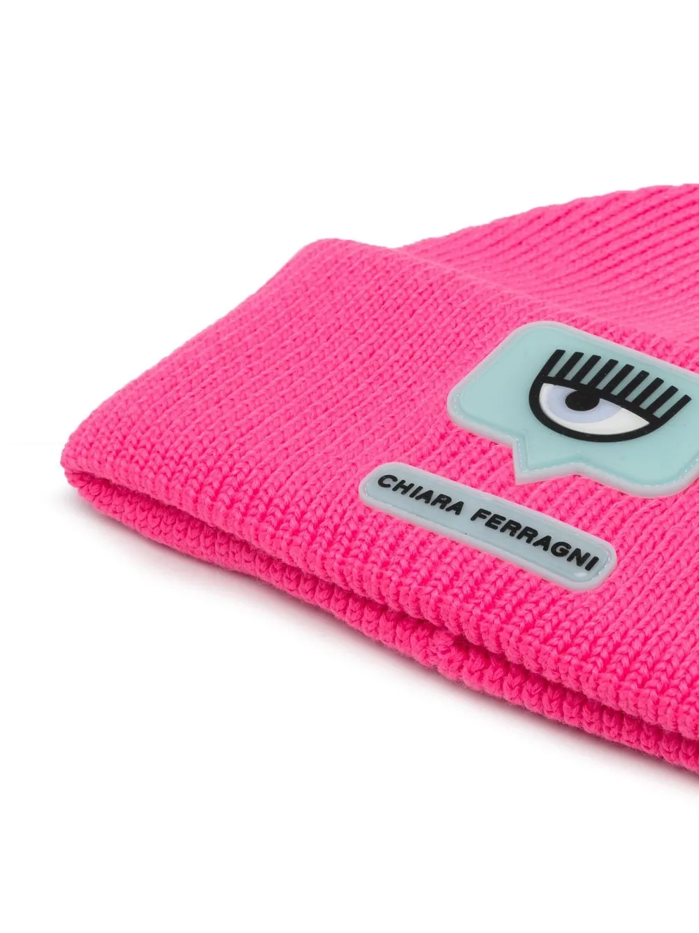 Chiara Ferragni Geribbelde muts - Roze
