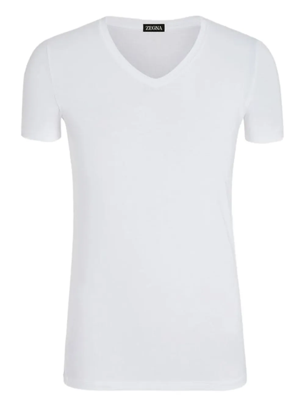 Zegna v-neck t-shirt | White | Image 1