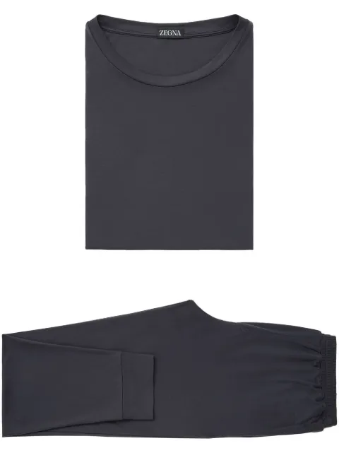 Zegna pyjama à manches longues