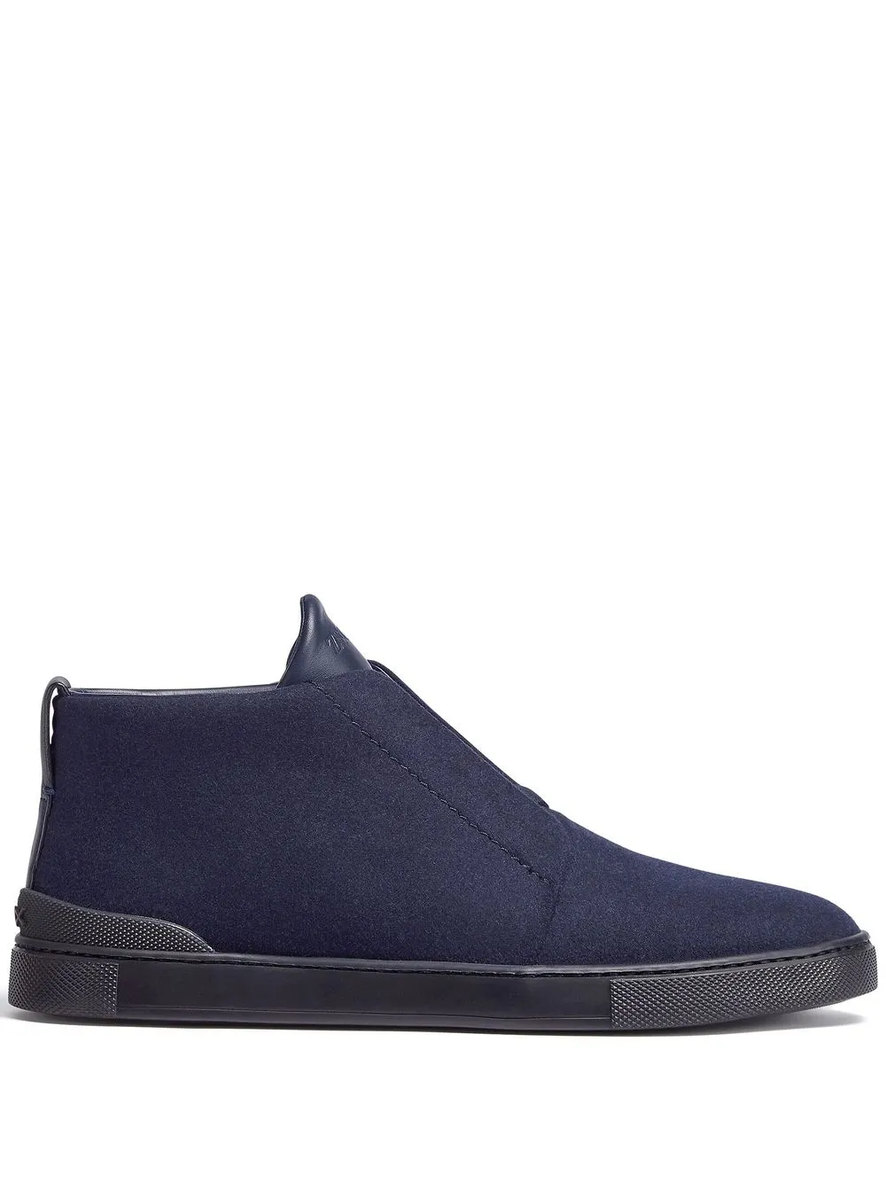 

Zegna Triple Stitch™ mid-top sneakers - NAV Navy blue