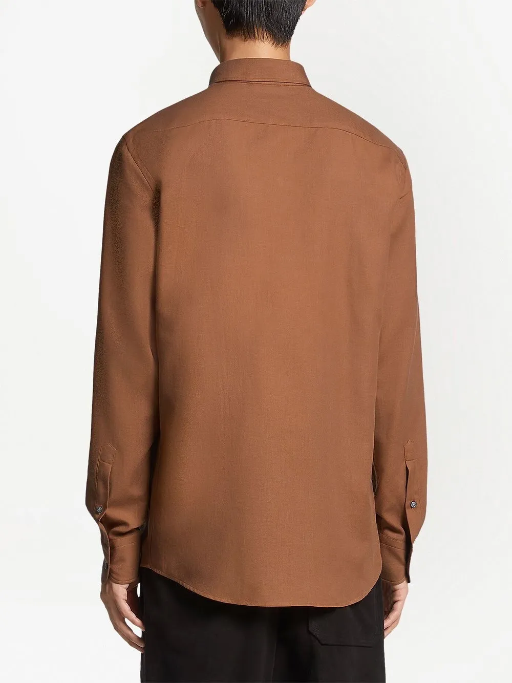 ZEGNA BUTTON-DOWN FASTENING SHIRT