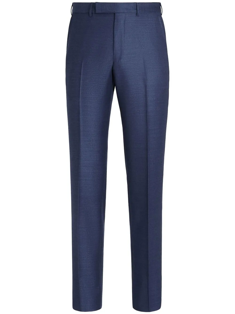 

Zegna pantalones con dobladillo vuelto - Azul