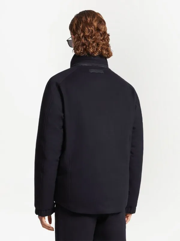 AM092　Ermenegildo Zegna 12milmil12 コート Ermenegildo Zegna Navy 12milmil12 Puppytooth Mila Suit