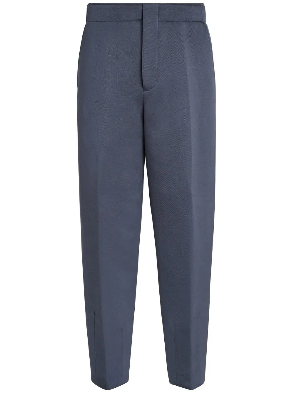 

Zegna pantalones con cierre oculto - Gris