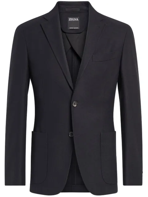 Zegna blazer ajustado con botones