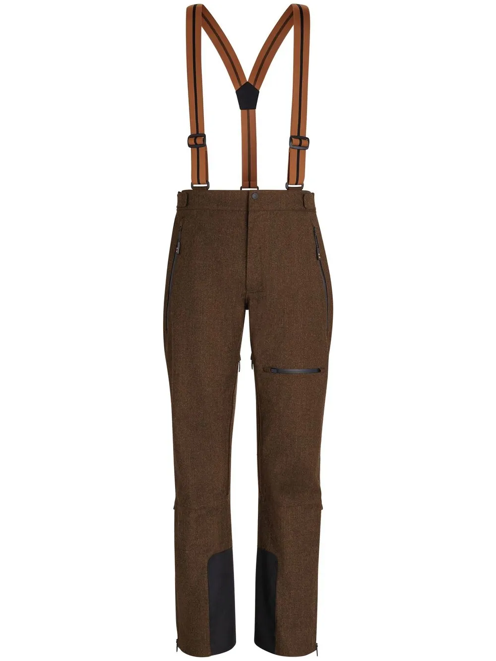 

Zegna pantalones para nieve con tirantes - Marrón