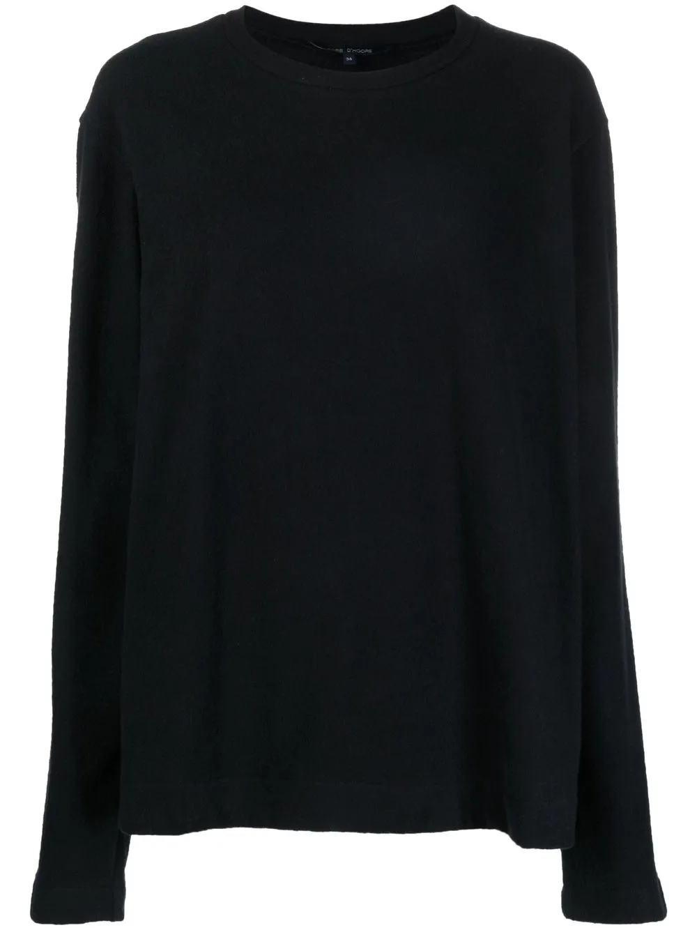 

Sofie D'hoore playera con cuello redondo - Negro