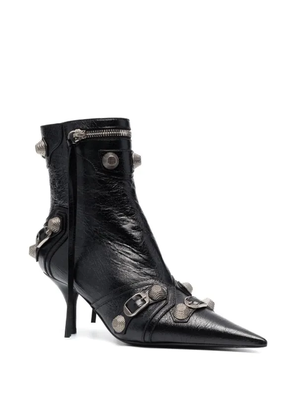 Ankle boots buckle detail hotsell