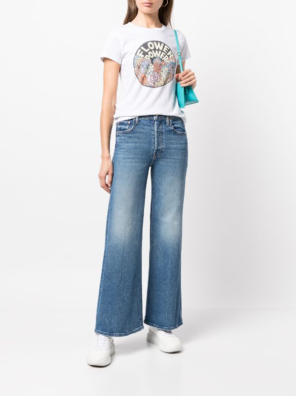 MOTHER The Tomcat Roller Jeans | Blue | FARFETCH CA