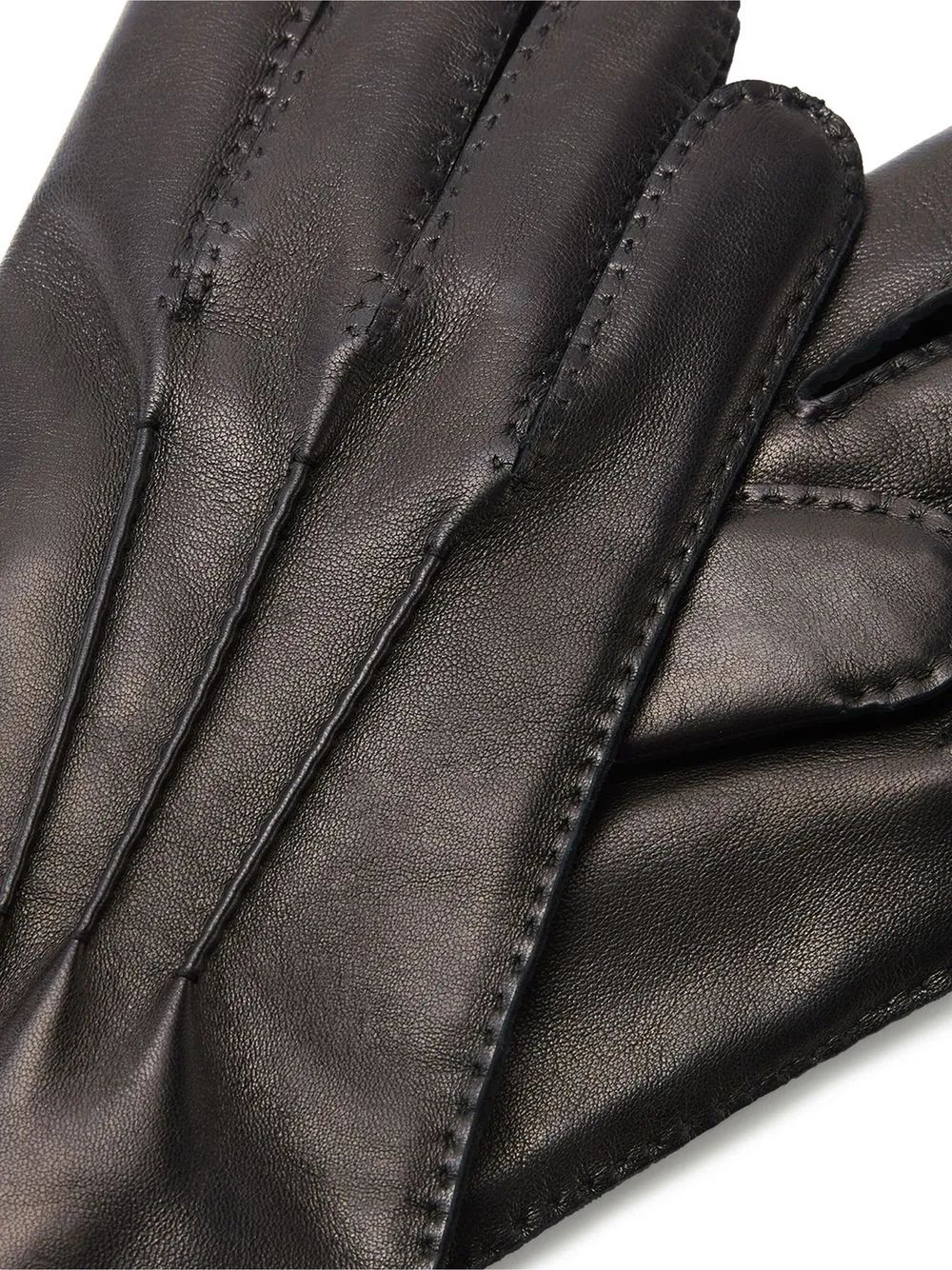 Image 2 of Zegna cashmere-lined leather gloves