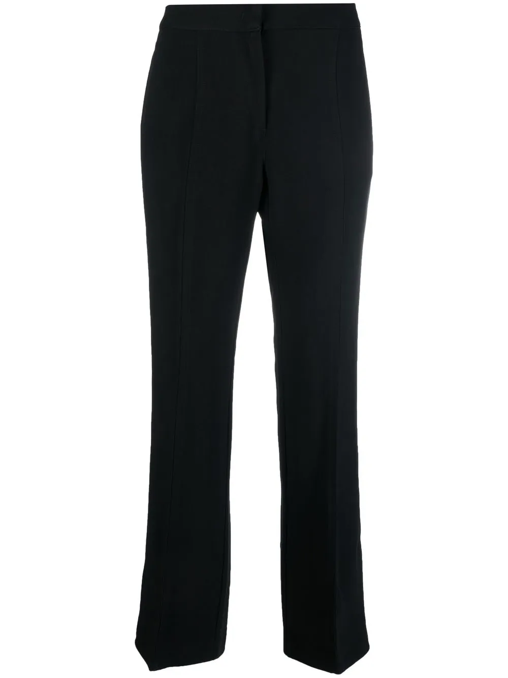 

Nº21 pintuck-detail tailored trousers - Black