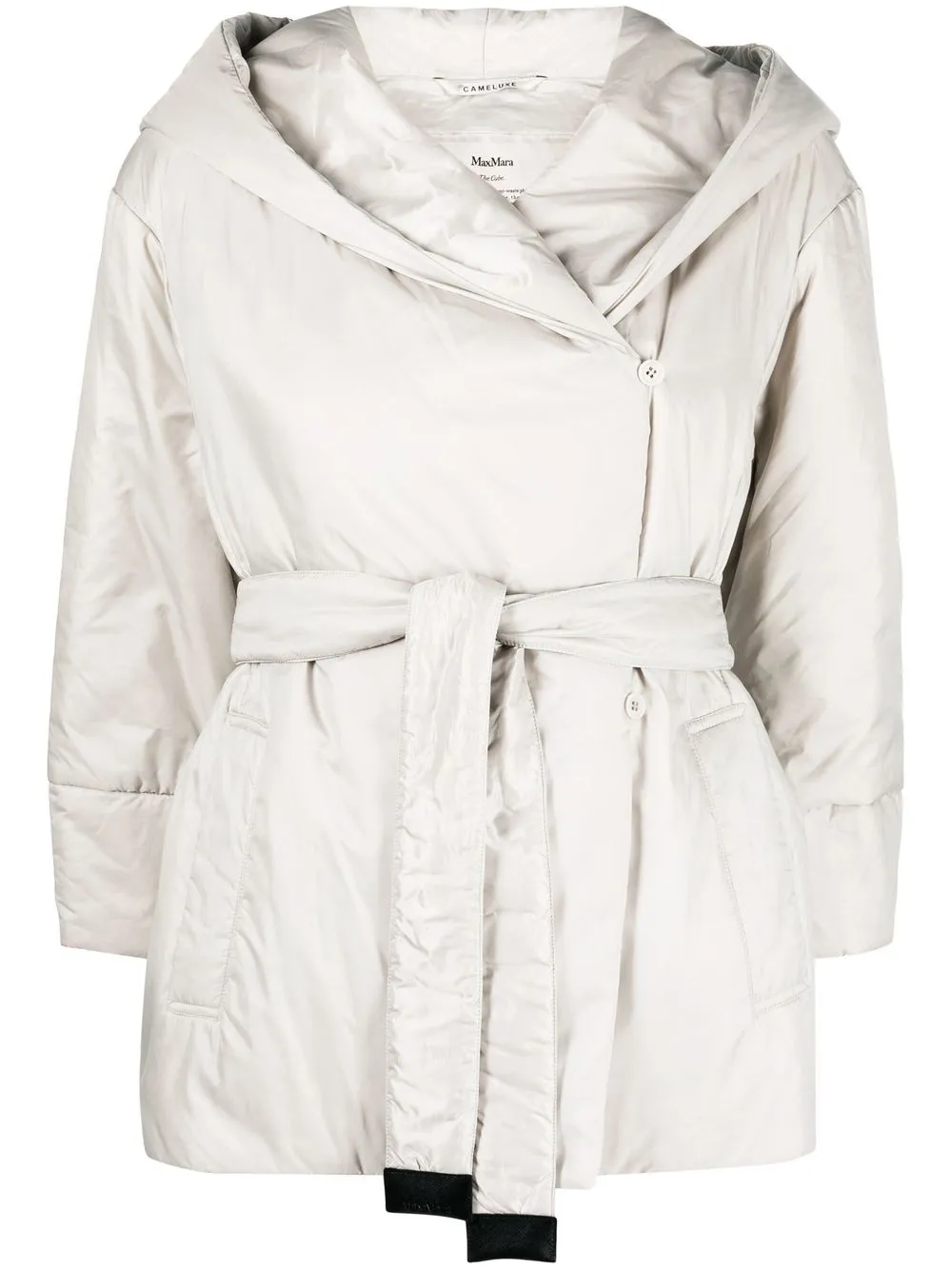 

Max Mara hooded padded jacket - Neutrals