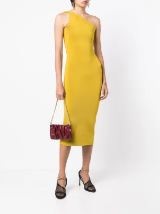 One strap midi best sale dress