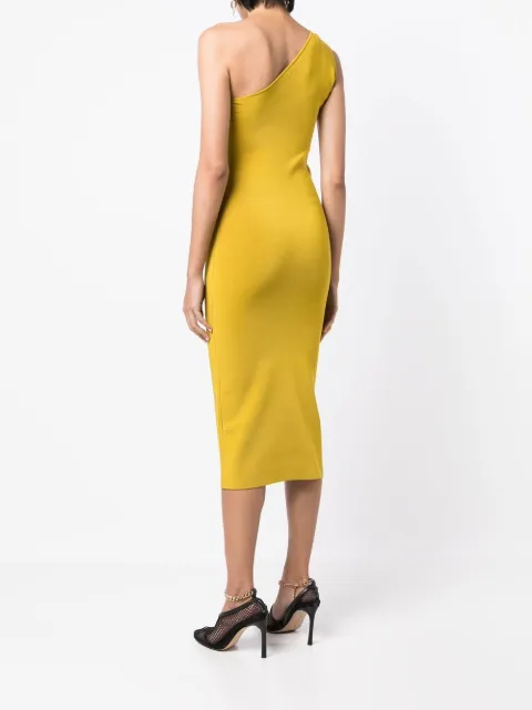 Galvan one-shoulder midi dress DR8014 - 2