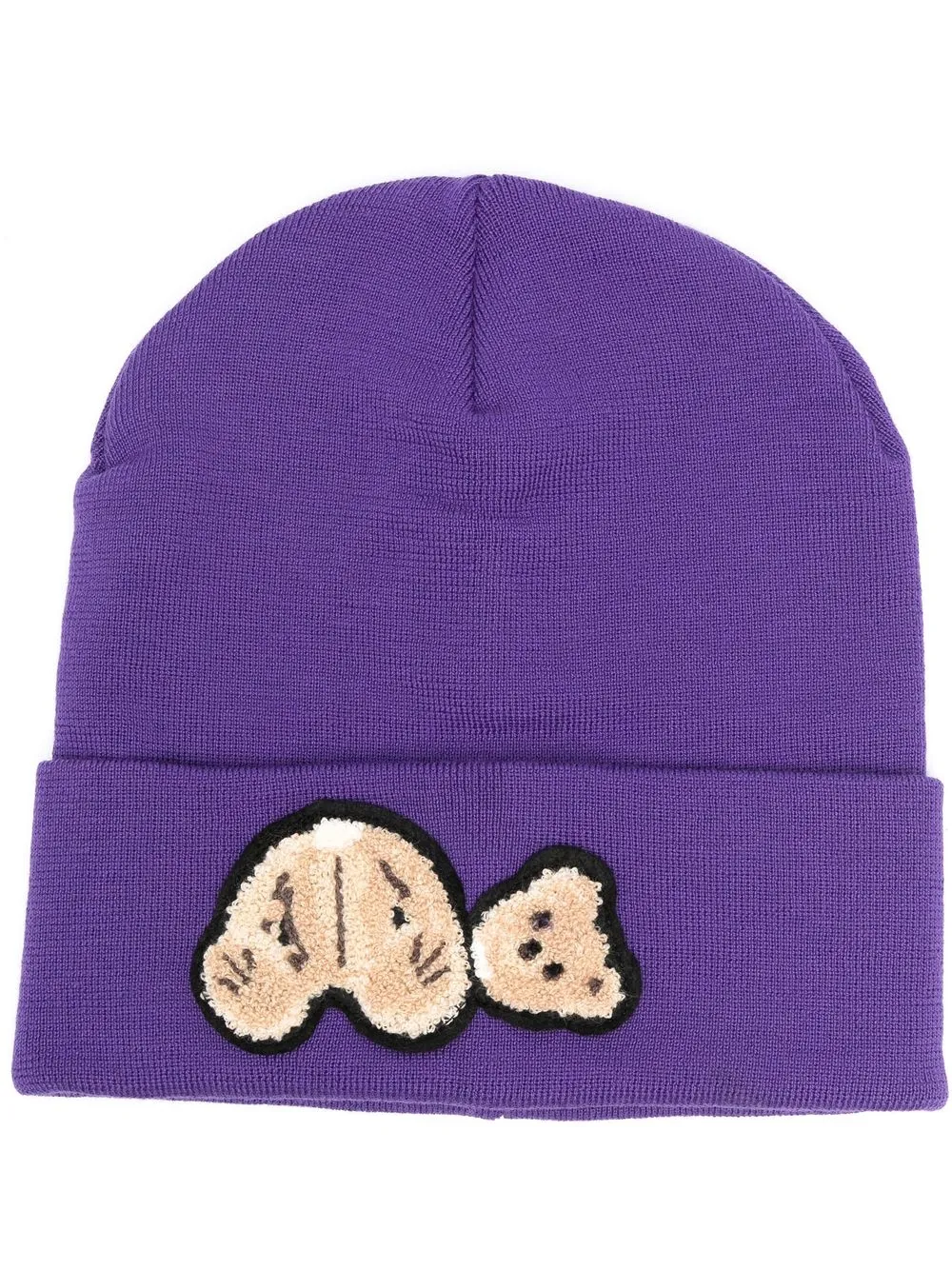 

Palm Angels gorro con logo bordado - Morado