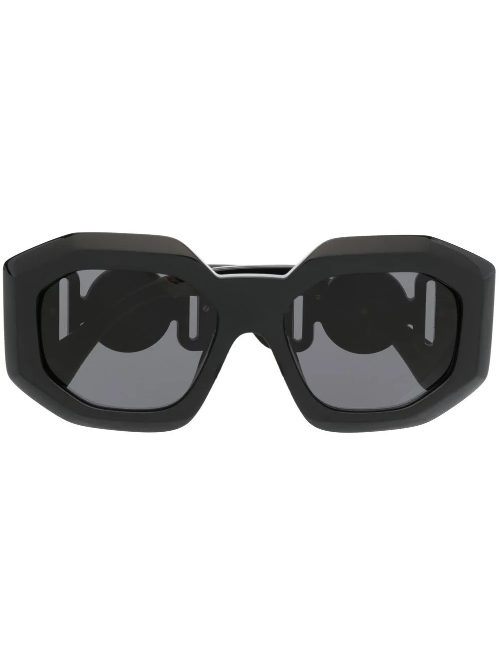 

Versace Eyewear Medusa Biggie square-frame sunglasses - Black
