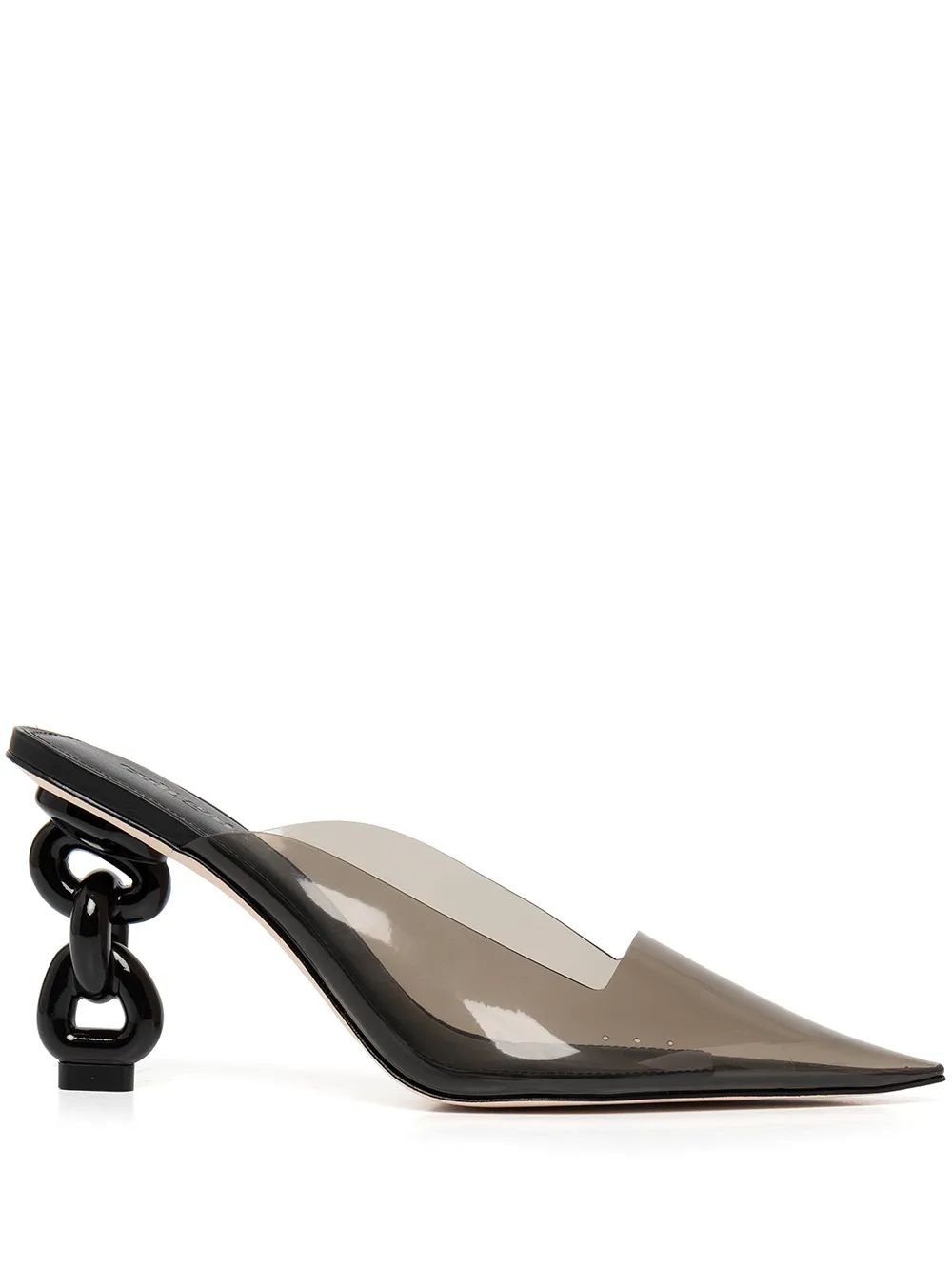 

Cult Gaia mules Carmen con tacón de 82mm - Negro