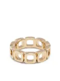 Tom Wood 9kt yellow gold Cushion Band Open ring