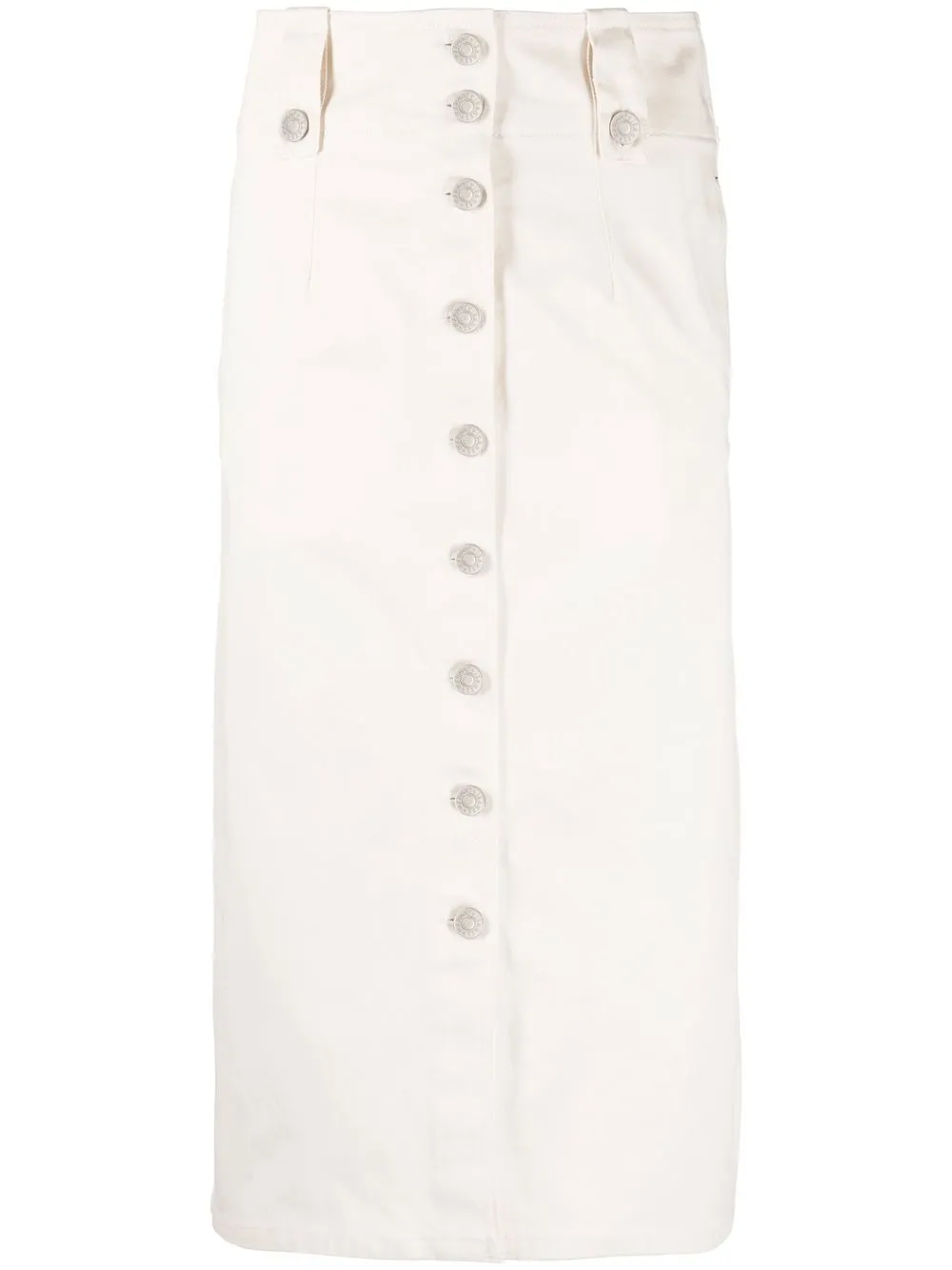 

Isabel Marant Nilehora straight skirt - Neutrals