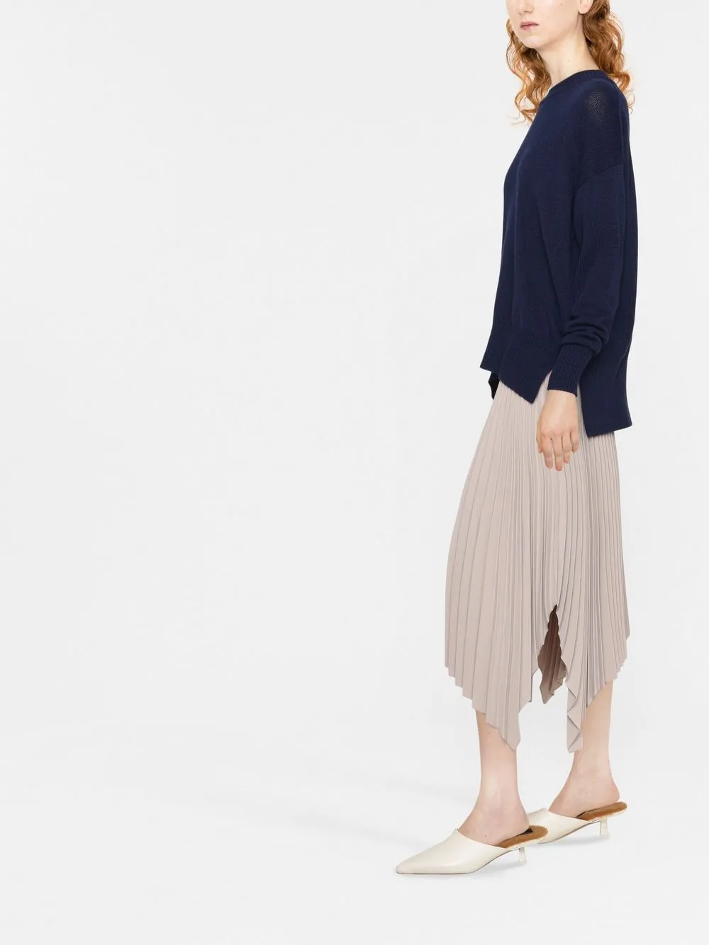 Jil Sander Kasjmier trui Blauw