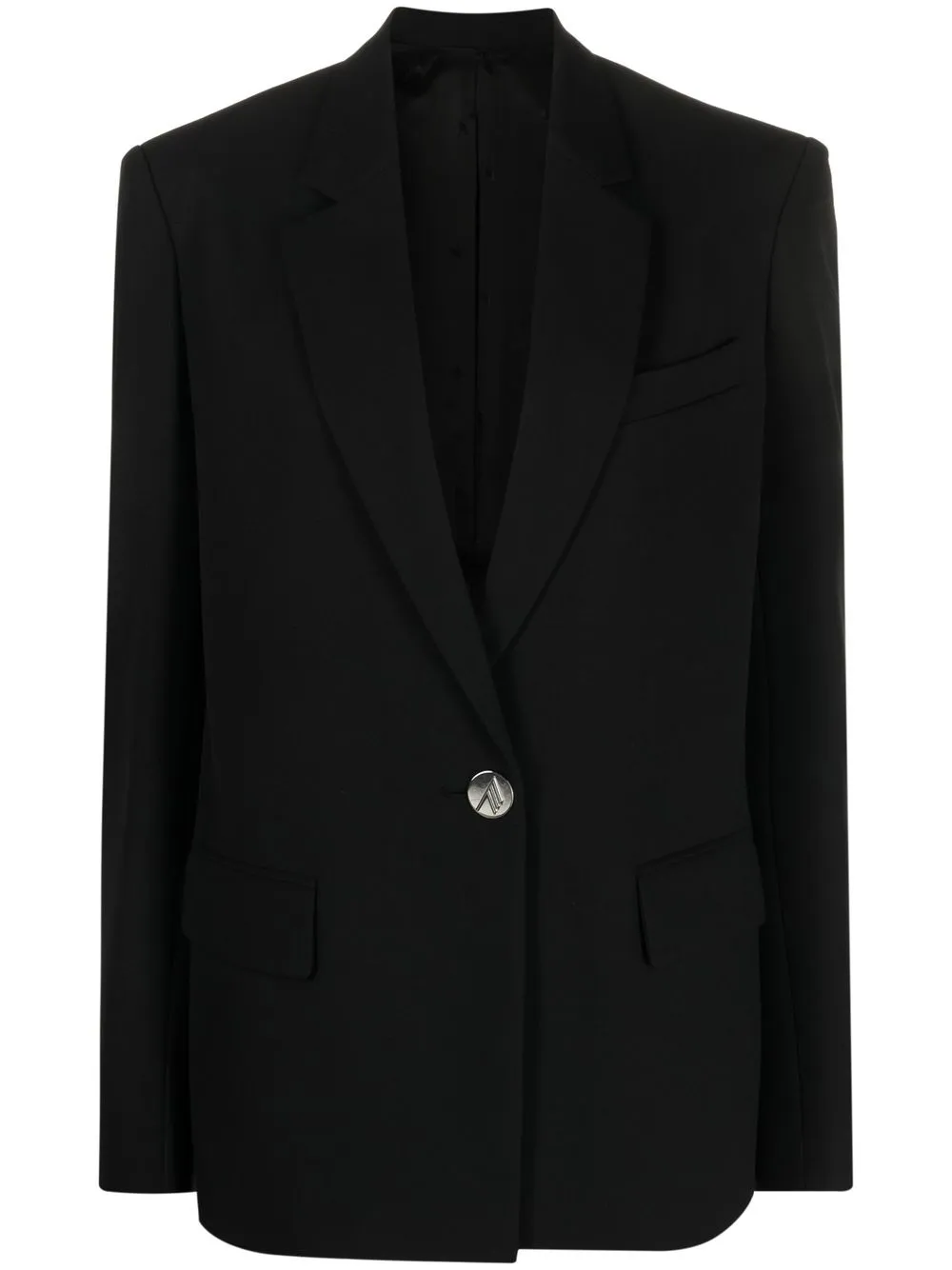 

The Attico single-breasted blazer - Black