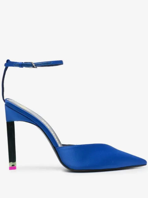 The Attico pointed-toe stiletto heel pumps