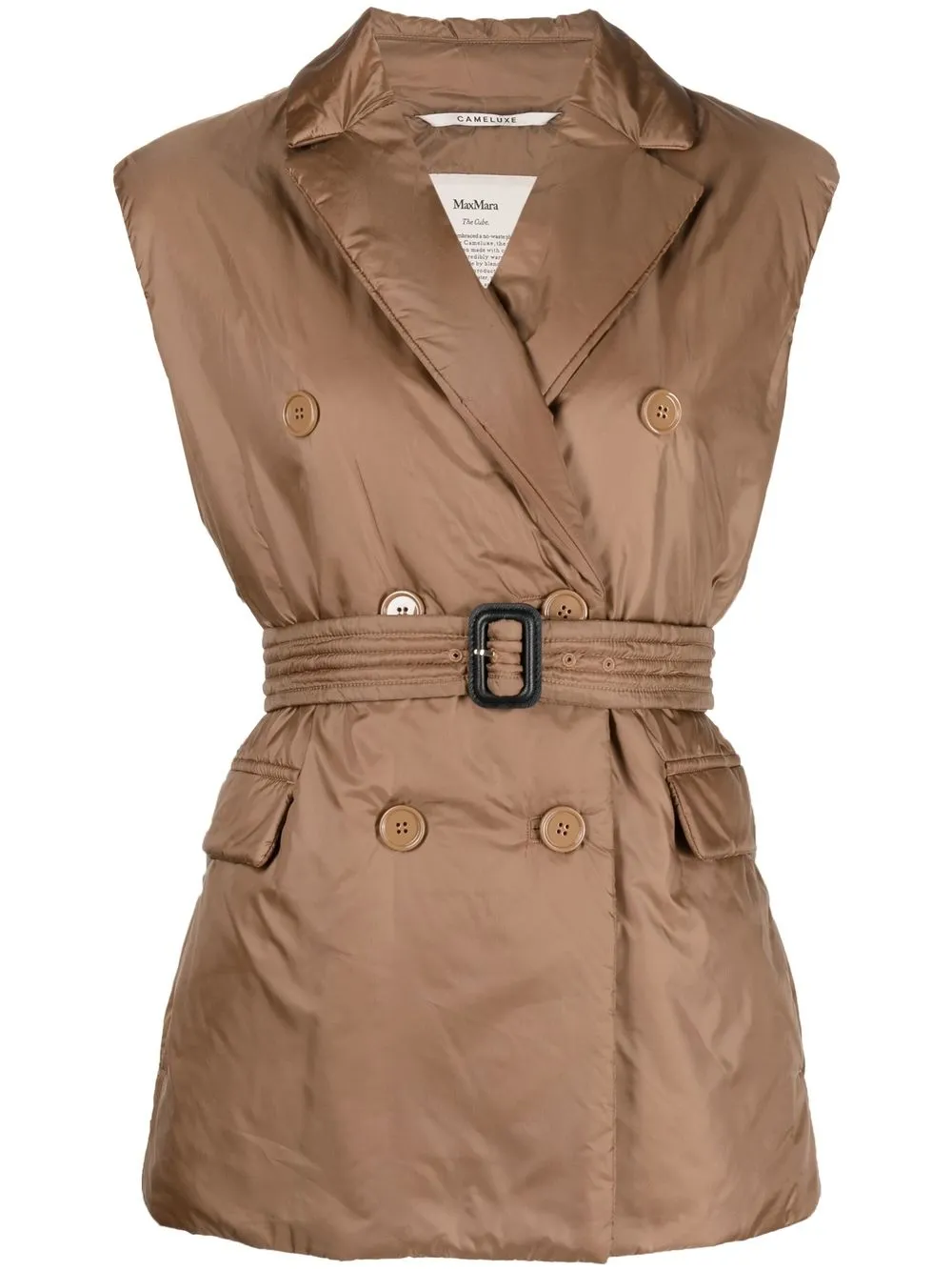 

Max Mara double-breasted gilet - Neutrals