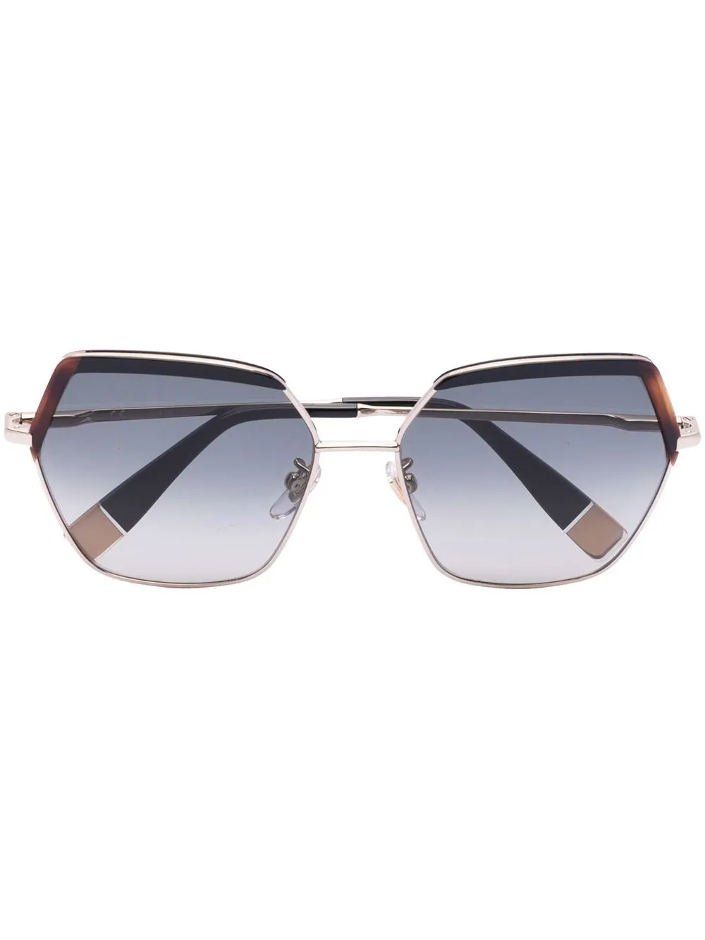 

Furla tinted oversize sunglasses - Black