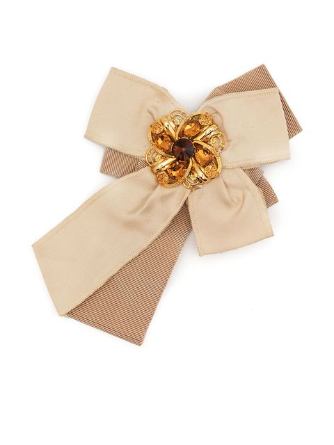 Dolce & Gabbana Pre-Owned 2000s rhinestone-embellished box brooch