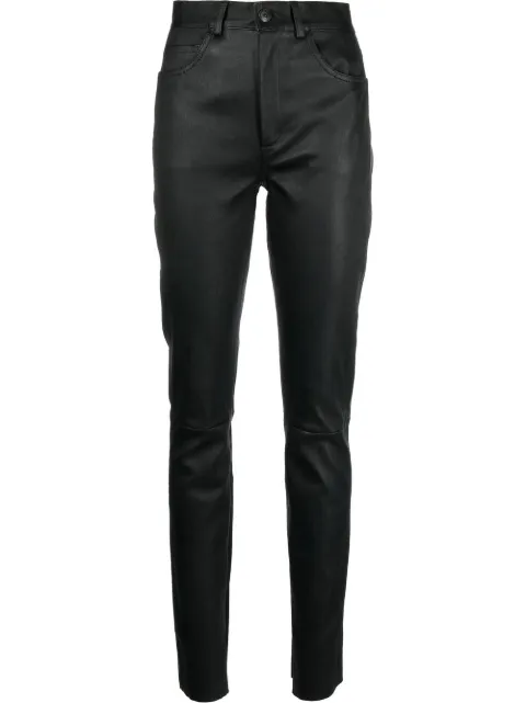 3x1 Kaya split leather trousers
