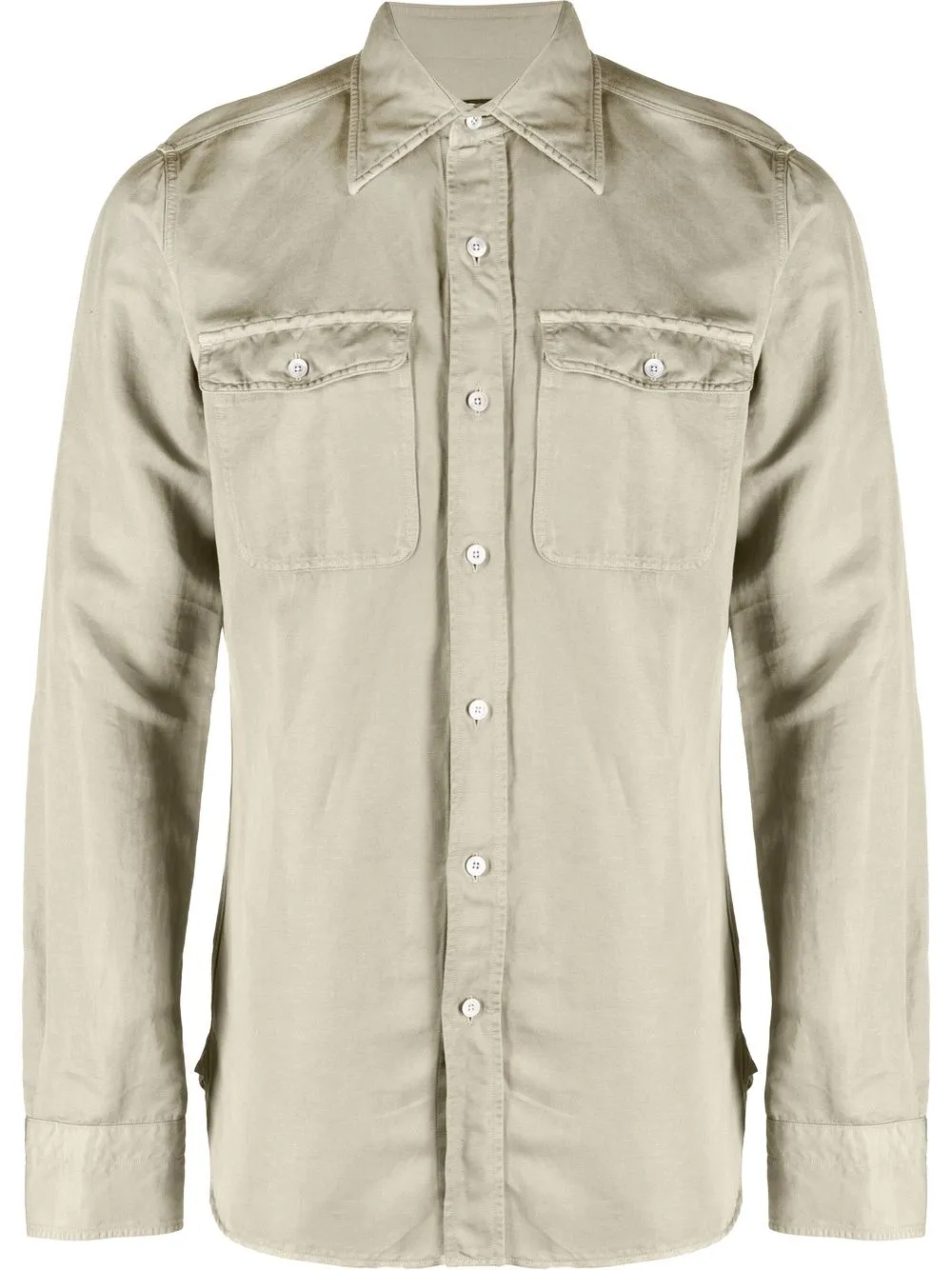 

TOM FORD flap-pocket T-shirt - Green