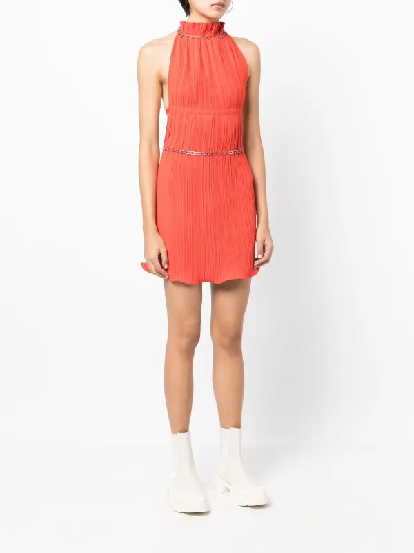 fitted lace wedding dress Dion Lee Acid Pink Bustier Dress (For Hire) – EKOLUV main image 0
