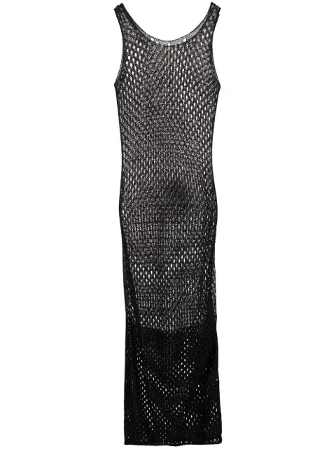 Dion Lee metallic mesh gown 