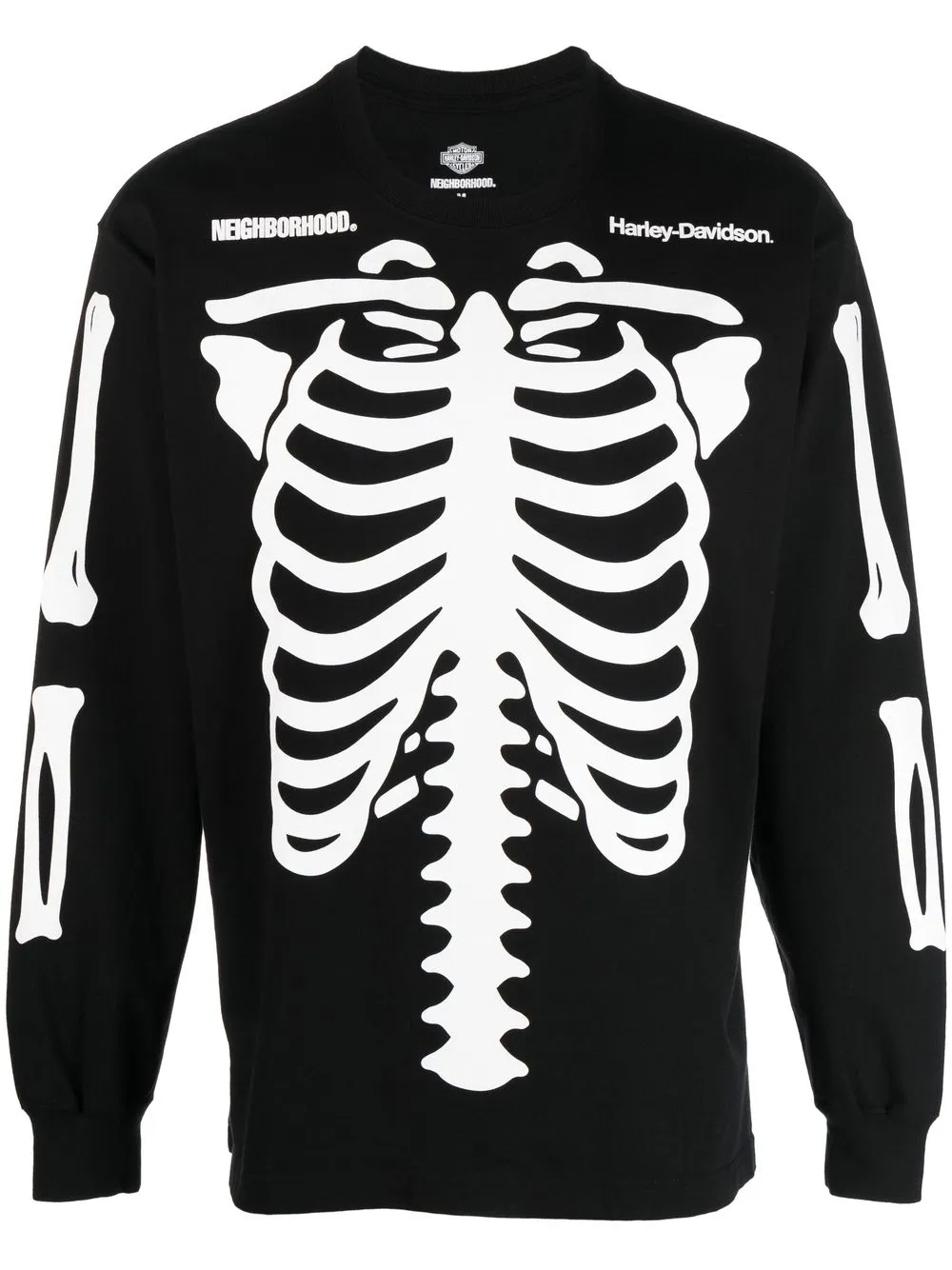 Neighborhood x Harley Davidson long-sleeve T-shirt - Farfetch