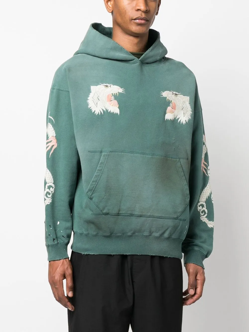 Neighborhood Savage-S Embroidered Hoodie - Farfetch