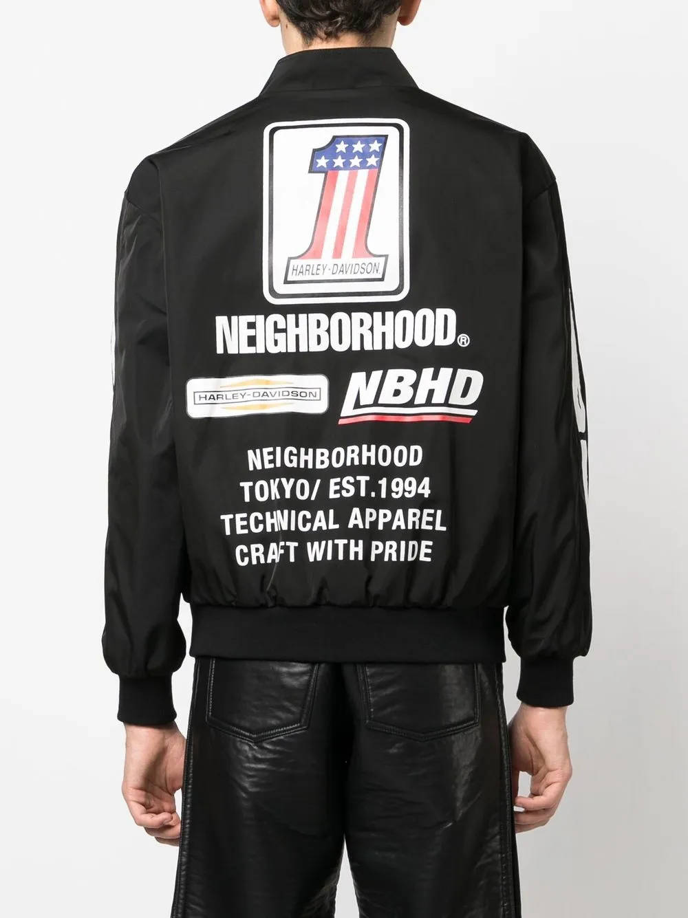 Neighborhood x Harley Davidson ボンバージャケット - Farfetch