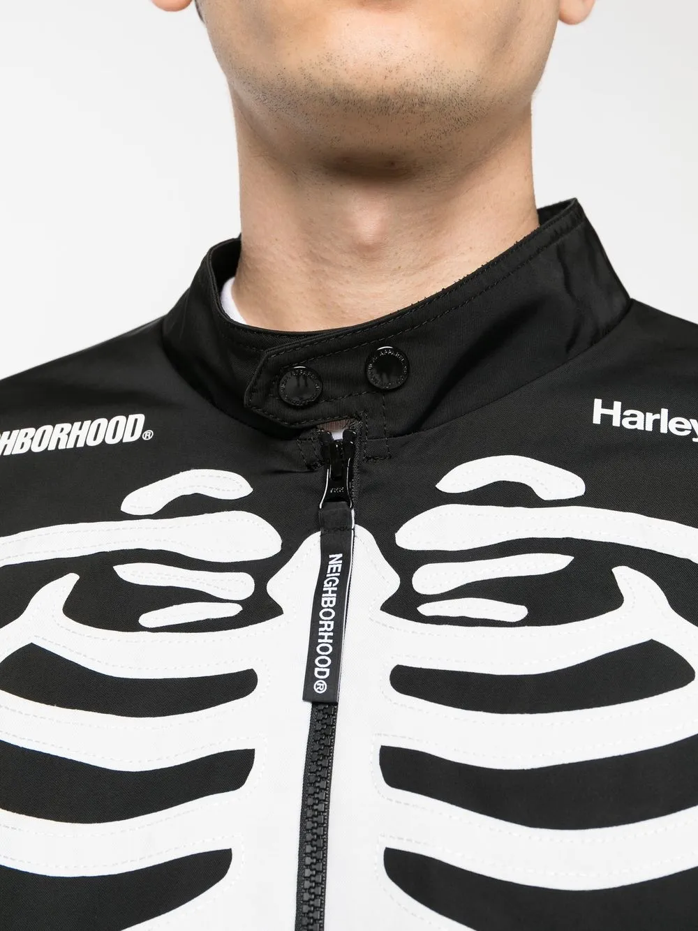 Neighborhood Harley-davidson Racing Jacket In Black | ModeSens