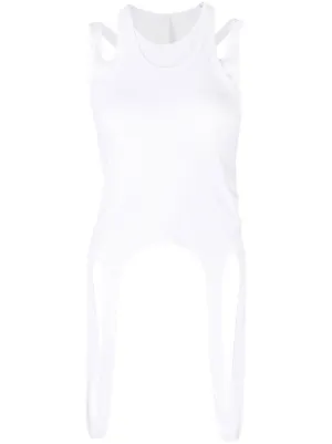 Cecilie Bahnsen Selena トップ | ホワイト | FARFETCH JP