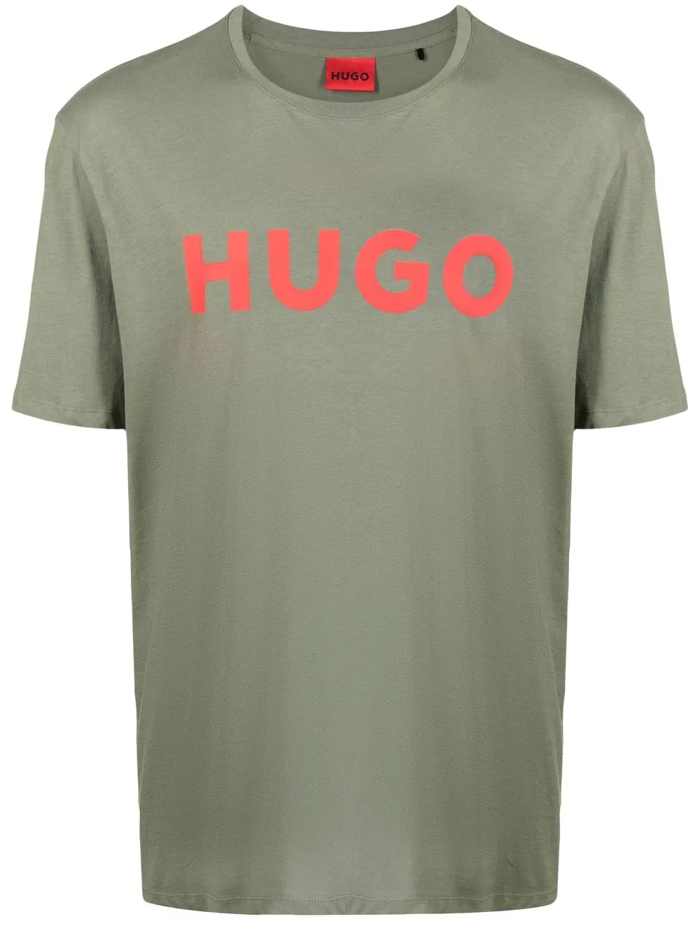 

HUGO playera manga corta con logo estampado - Verde