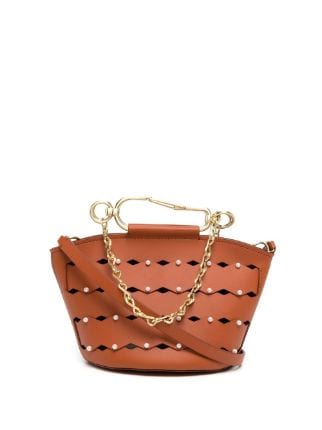NEW ZAC ZAC POSEN Belay Mini leather Crossbody Bucket Bag handbag purse