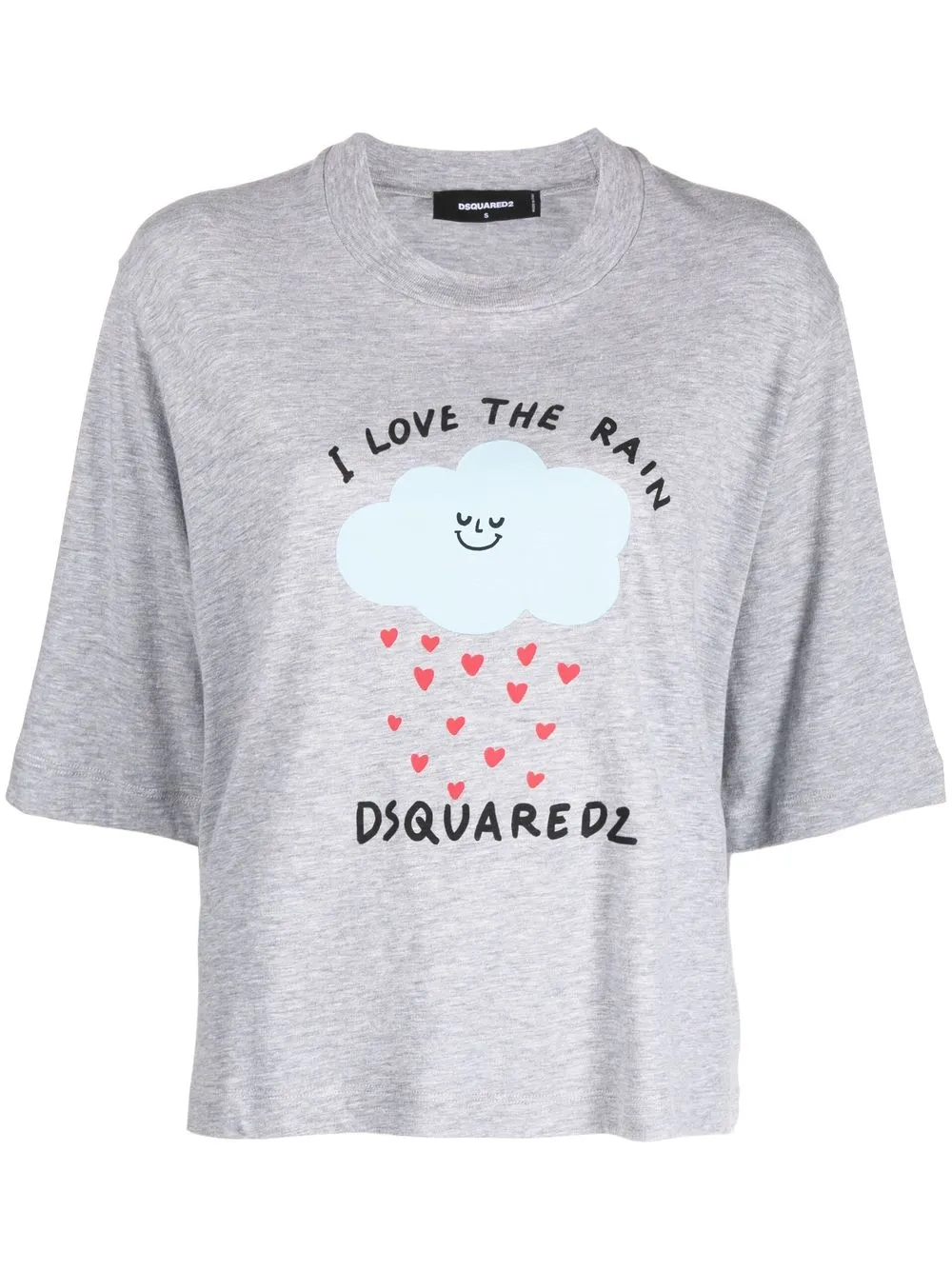 

Dsquared2 playera I Love The Rain - Gris