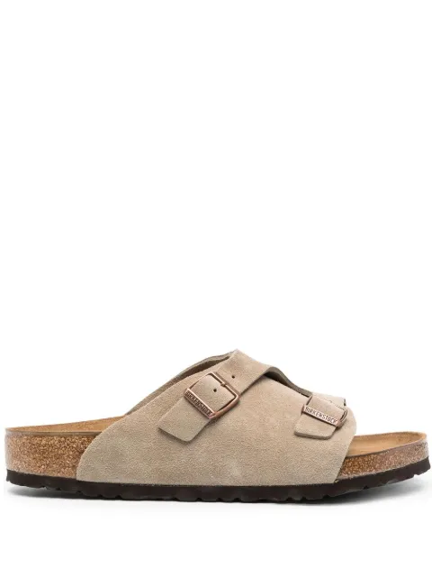 Birkenstock Zurich buckled slip-on sandals