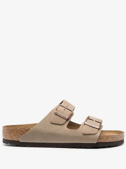 Birkenstock Arizona buckled slip-on sandals