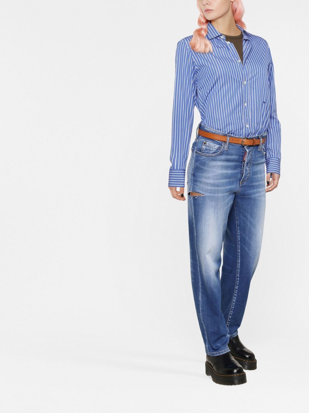 Dsquared2 Straight jeans - Blauw