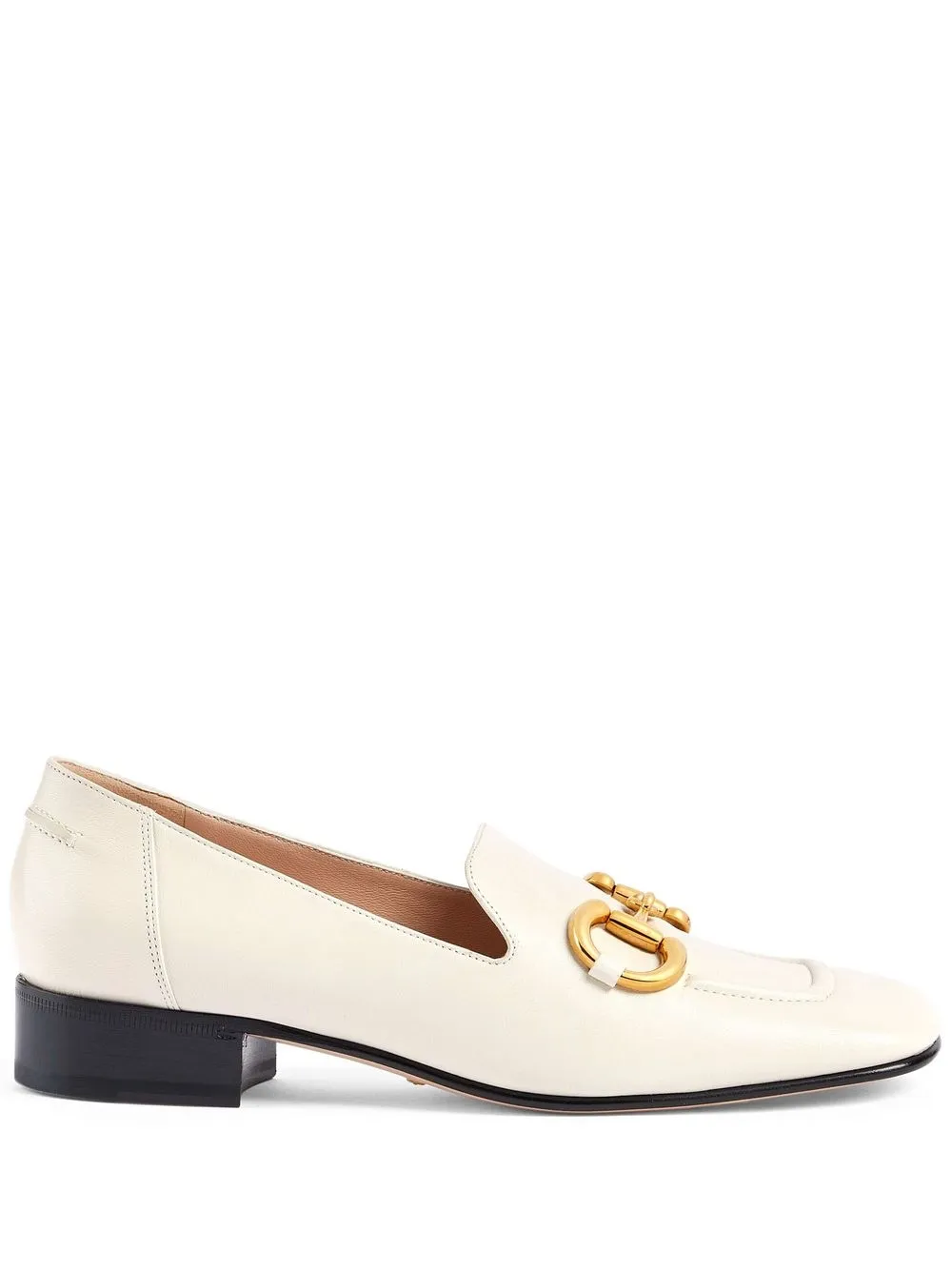 

Gucci Horsebit-detail square-toe loafers - Neutrals