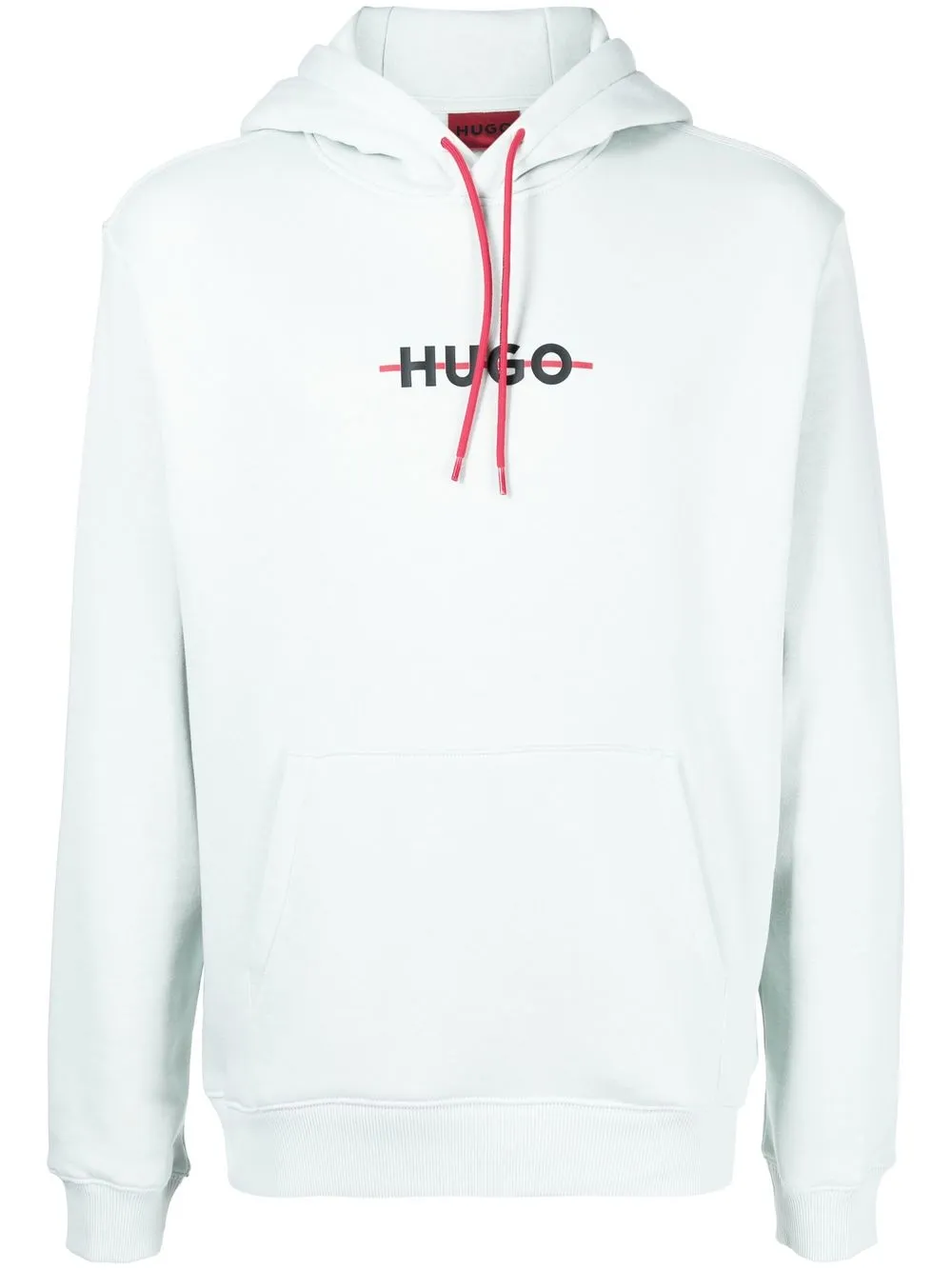 

HUGO hoodie Daffleck con logo - Verde