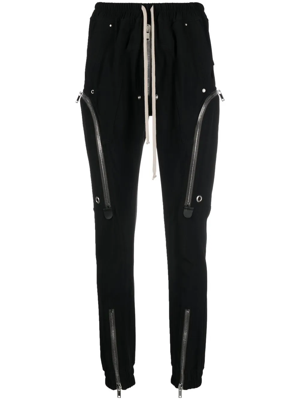 

Rick Owens pants slim con cierre - Negro