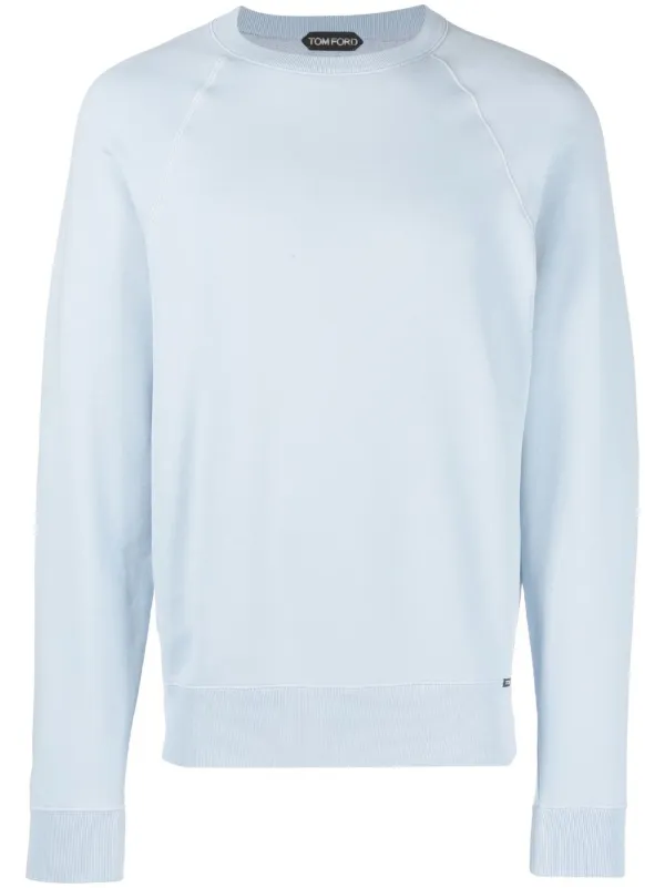 TOM FORD logo-patch Crew Neck 